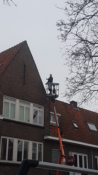  stormschade dak Koog aan de Zaan